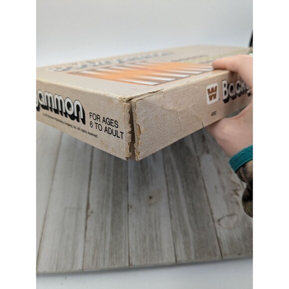 Vintage Backgammon Game Board Set By Western Publishing Co. 1973 - Picture 7 of 7